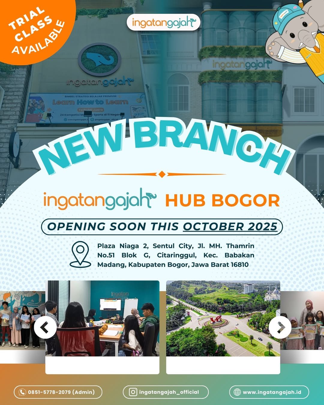 🎉 Anak Belajar Lebih Cepat, Daya Ingat Kuat, Fokus Meningkat! Halo, Bogor! 🌿Bersiaplah, karena