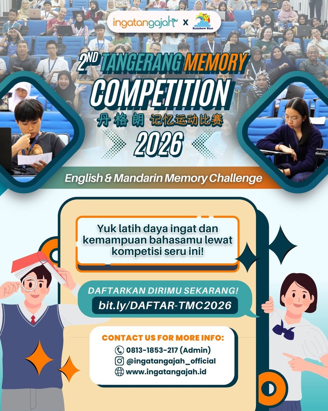 🚨 KOMPETISI DAYA INGAT TERBESAR DI TANGERANG KEMBALI HADIR! 🚨Siap untuk menguji daya ingat dan (1)